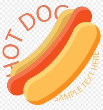 Perro Caliente De Comida Rápida Euclidiana Del Vector - วาด อาหาร Fast Food