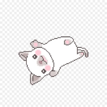 Persian cat Portable Network Graphics Pixel art GIF - kitten 