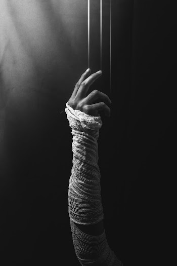 Person's Hand With Wrap
