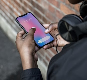 Person About to Use Black Android Smartphone