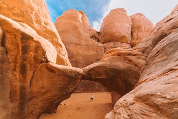 Person At Grand Canyon