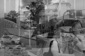 Person Behind Glass