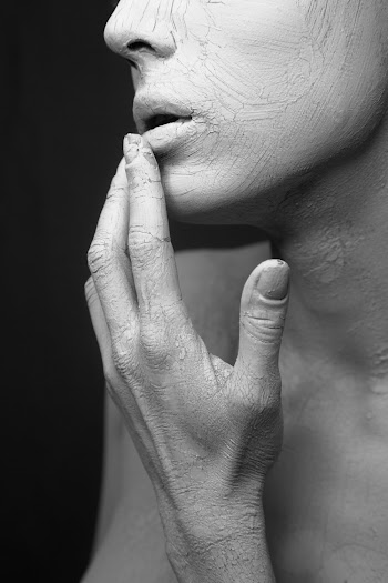 Person Cover With Paint