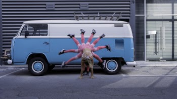 Person Doing Head Stand