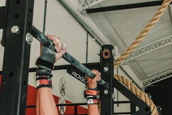 Person Doing Pull Up