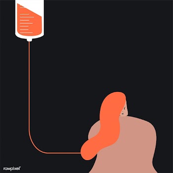 Person donating blood vector illustration | Free stock vector - 462286