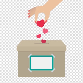 Person dropping hearts in box , Donation Euclidean International Day of Charity, donation love transparent background PNG clipart