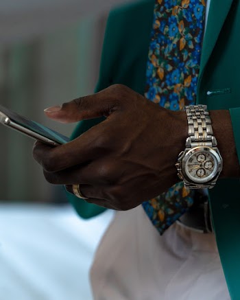 Person Holding Android Smartphone