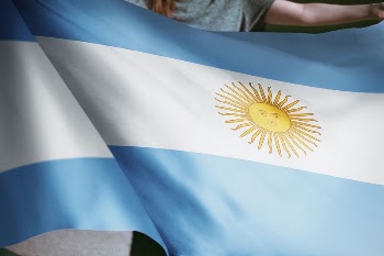 Person holding Argentina flag background, | Free Photo - rawpixel