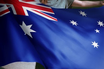 Person holding Australia flag background, | Free Photo - rawpixel