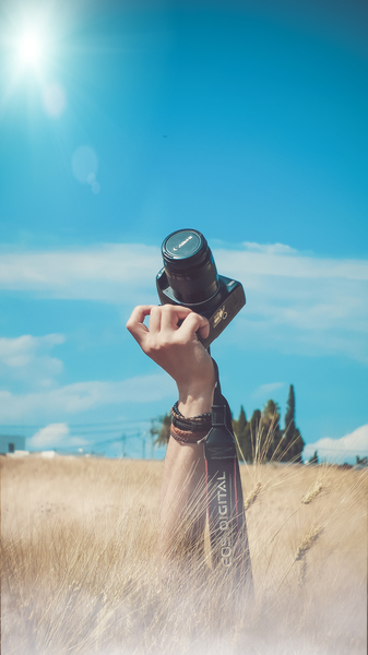 Person Holding Black Canon Dslr Camera Kit