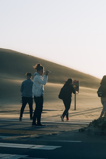 Person Holding Camera