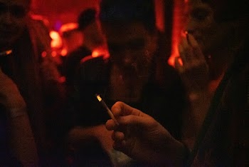 Person Holding Cigarette