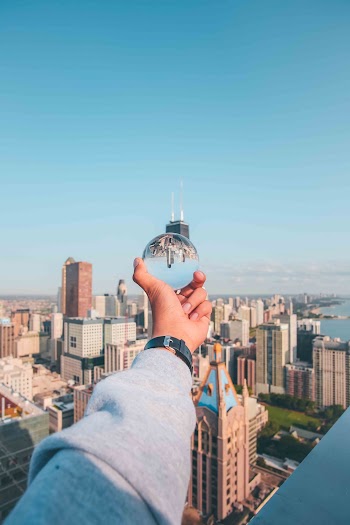 Person Holding Clear Ball