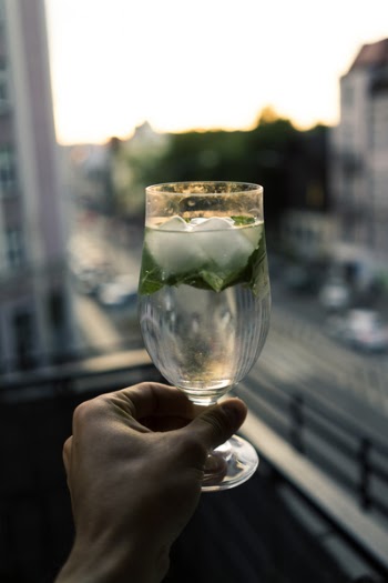 Person Holding Clear Wine Glass