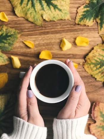 person holding cup filled with coffee