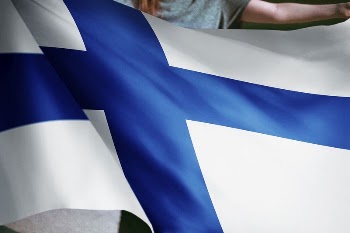 Person holding Finland flag background, | Free Photo - rawpixel