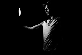 person holding flashlight