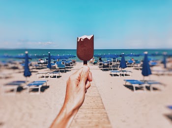 Person Holding Icecream
