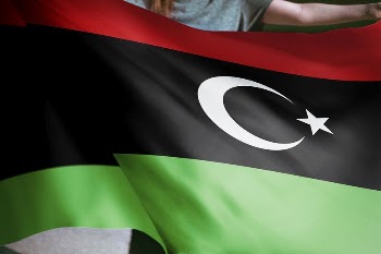 Person holding Libya flag background, | Free Photo - rawpixel