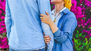 Person Holding Man's Arms