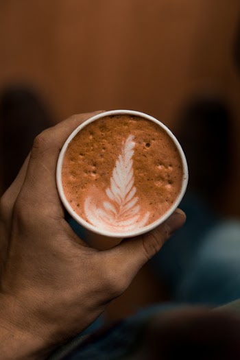 Person Holding Mug With Coffee