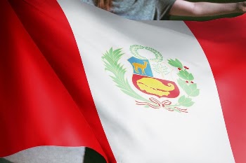 Person holding Peru flag background, | Free Photo - rawpixel