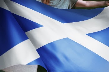 Person holding Scottish flag background, | Free Photo - rawpixel