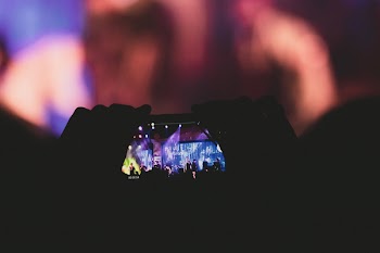 Person Holding Smartphone 
