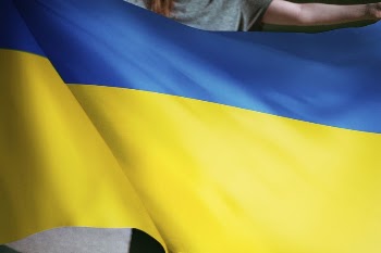 Person holding Ukraine flag background, | Free Photo - rawpixel