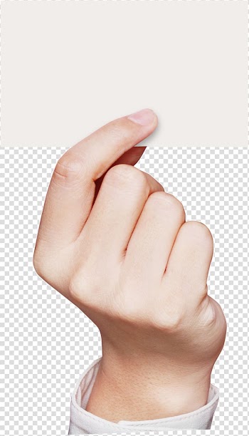 Person holding white card, Paper Credit card Debit card, People fingers transparent background PNG clipart
