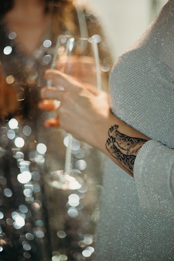 Person Holding Wine Glass