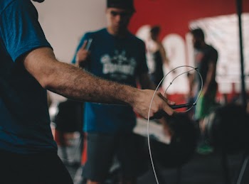 Person Holding Wire