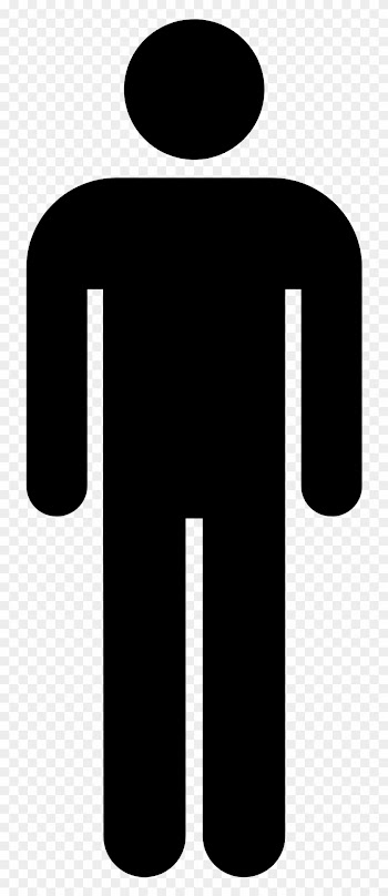 Person Icon Black-01 - Transparent Background Person Clipart