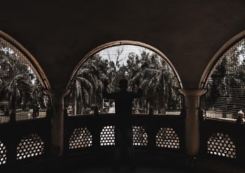 Person in a Balcony