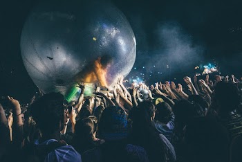 Person In A Zorb Ball