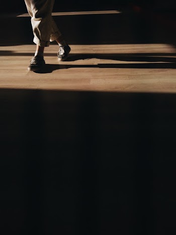Person in Beige Pants