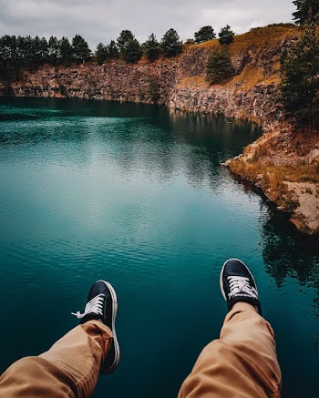 Person In Black Low opp Sneakers