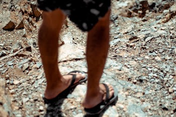 Person in Black Shorts