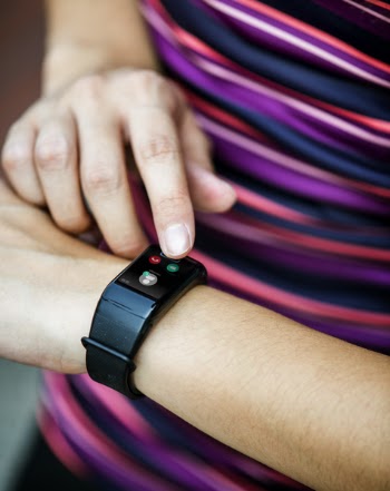 Person in Black Smartwatch