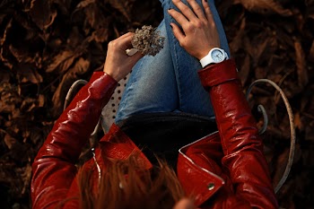 Person In Red Jacket