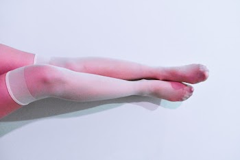 Person in White Stockings