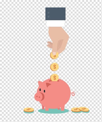 Person inserting coins on piggy bank, Life insurance Saving Investment Budget Finance, color cast coin piggy bank transparent background PNG clipart