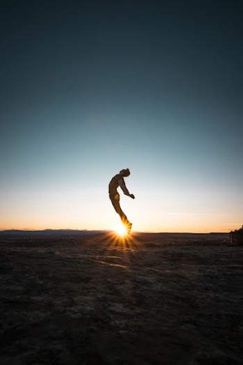 person jumping