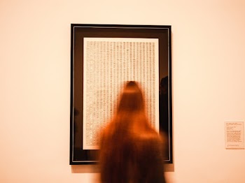 Person Looking at the Portrait