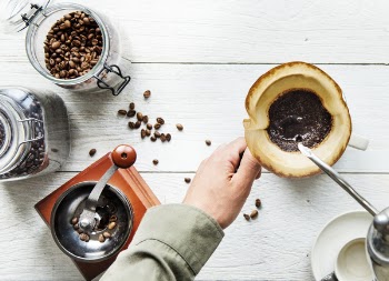 Person Making Coffee