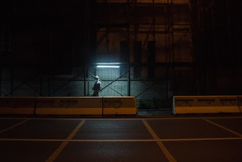 Person Near Court