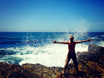 Person Next to Ocean