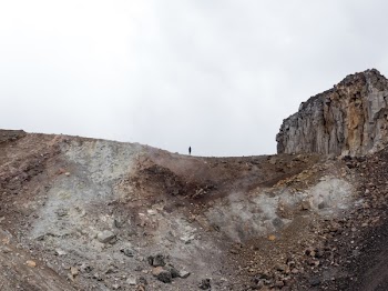 Person on Mountain