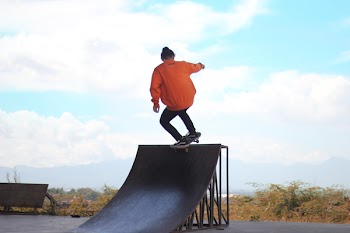 Person on Skateboard